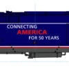 Kato 176-6035DCC N Scale GE P42 Genesis Amtrak Midnight Blue 50th Anniversary 100 With DCC