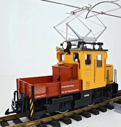 LGB 21330 G Gauge Gang Trolley Car Yellow #21330 - USED