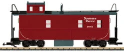 LGB 42793 G Gauge Red Caboose Undecorated With Decal Lettering For 5 Railroads -Lione Train Model Shop lgb 42793 g gauge red caboose undecorated with decal lettering for 5 railroads 2