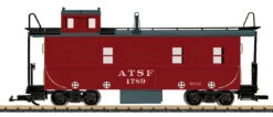 LGB 42793 G Gauge Red Caboose Undecorated With Decal Lettering For 5 Railroads -Lione Train Model Shop lgb 42793 g gauge red caboose undecorated with decal lettering for 5 railroads 3