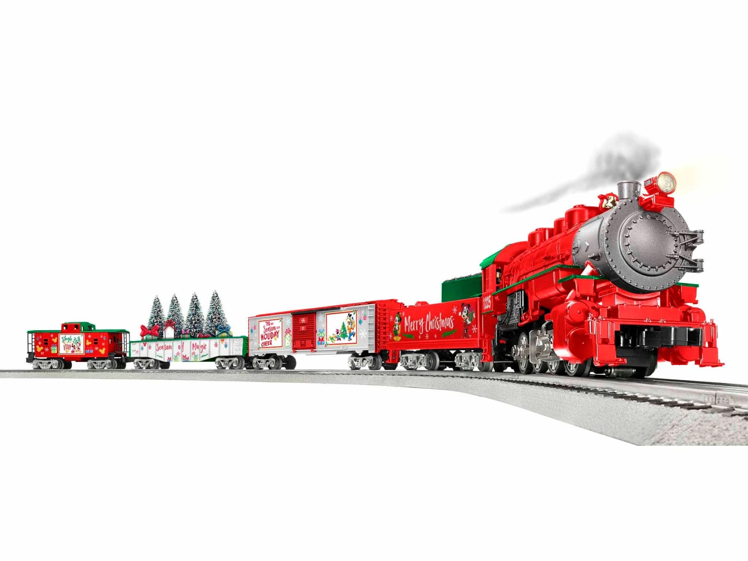 Lionel 1923140 O Gauge LionChief Mickey & Friends Christmas Model Train Set W/ Bluetooth 1 Lionel 1923140 O Gauge LionChief Mickey & Friends Christmas Model Train Set W/ Bluetooth