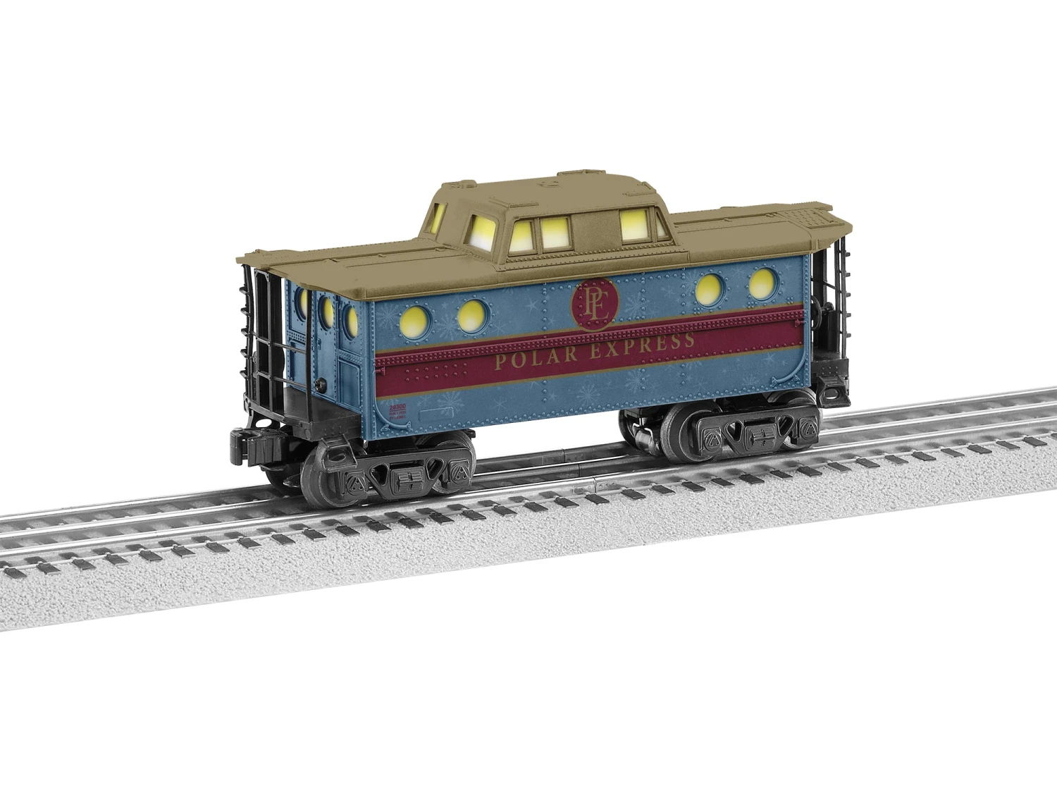 Lionel 2228300 O Gauge Polar Express™ Caboose 1 Lionel 2228300 O Gauge Polar Express™ Caboose