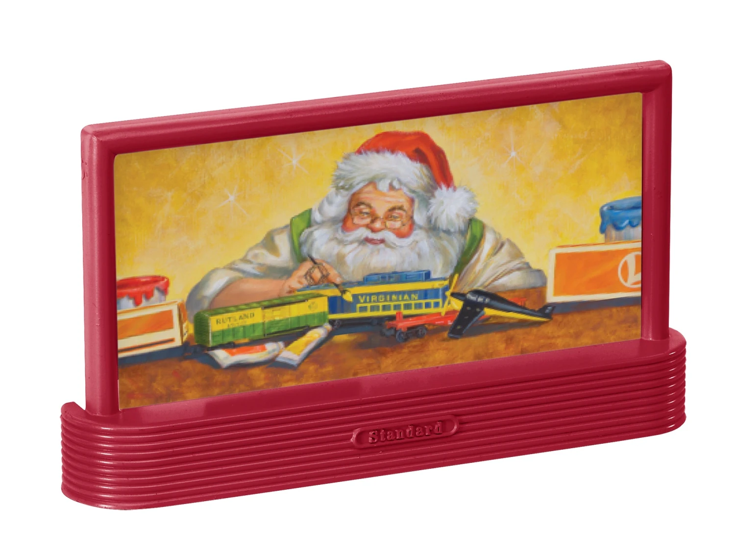 Lionel 2230150 O Gauge Angela Trotta Thomas Christmas Billboard Set 2 Lionel 2230150 O Gauge Angela Trotta Thomas Christmas Billboard Set - Image 2