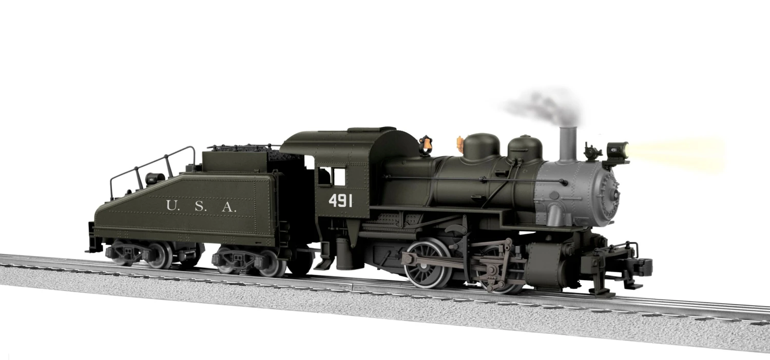 Lionel 2232070 O Scale LEGACY 0-4-0 Steam Locomotive US ARMY USAX 491 BTO 1 Lionel 2232070 O Scale LEGACY 0-4-0 Steam Locomotive US ARMY USAX 491 BTO
