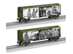 Lionel 2238100 O Gauge WWII GeneralsBattlefield Honor Boxcar