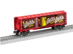 Lionel 2328490 O Gauge Willy Wonka Golden Ticket Boxcar