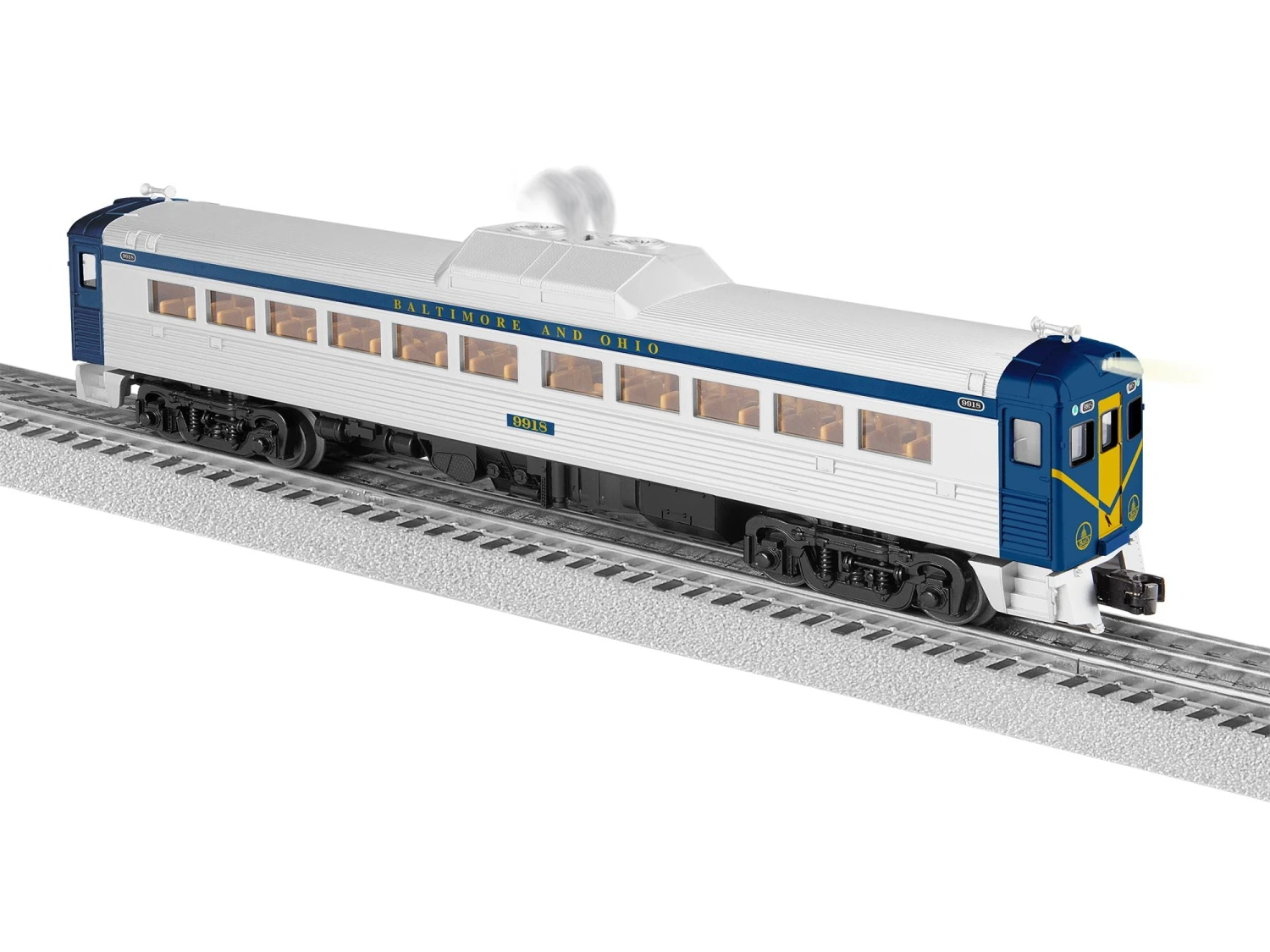 Lionel 2335130 O Gauge LionChief Plus 2.0 Budd RDC1 Baltimore & Ohio B&O 9918 1 Lionel 2335130 O Gauge LionChief Plus 2.0 Budd RDC1 Baltimore & Ohio B&O 9918