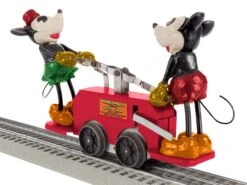 Lionel 2335190 O Gauge Mickey And Minnie Handcar - Red