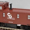 Lionel 6-17608 O Gauge Square Window Caboose C&O- NOS