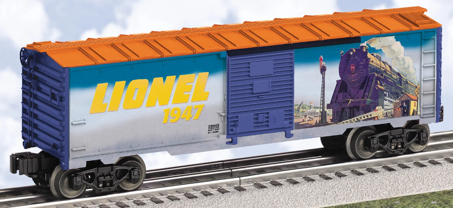 Lionel 6-29945 O Gauge 1947 Lionel Art Boxcar - NOS 1 Lionel 6-29945 O Gauge 1947 Lionel Art Boxcar - NOS
