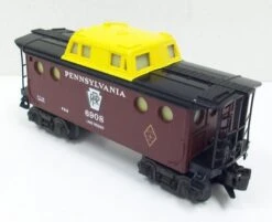Lionel 6-6908 O Gauge Illuminated Caboose Pennsylvania Railroad PRR - NOS