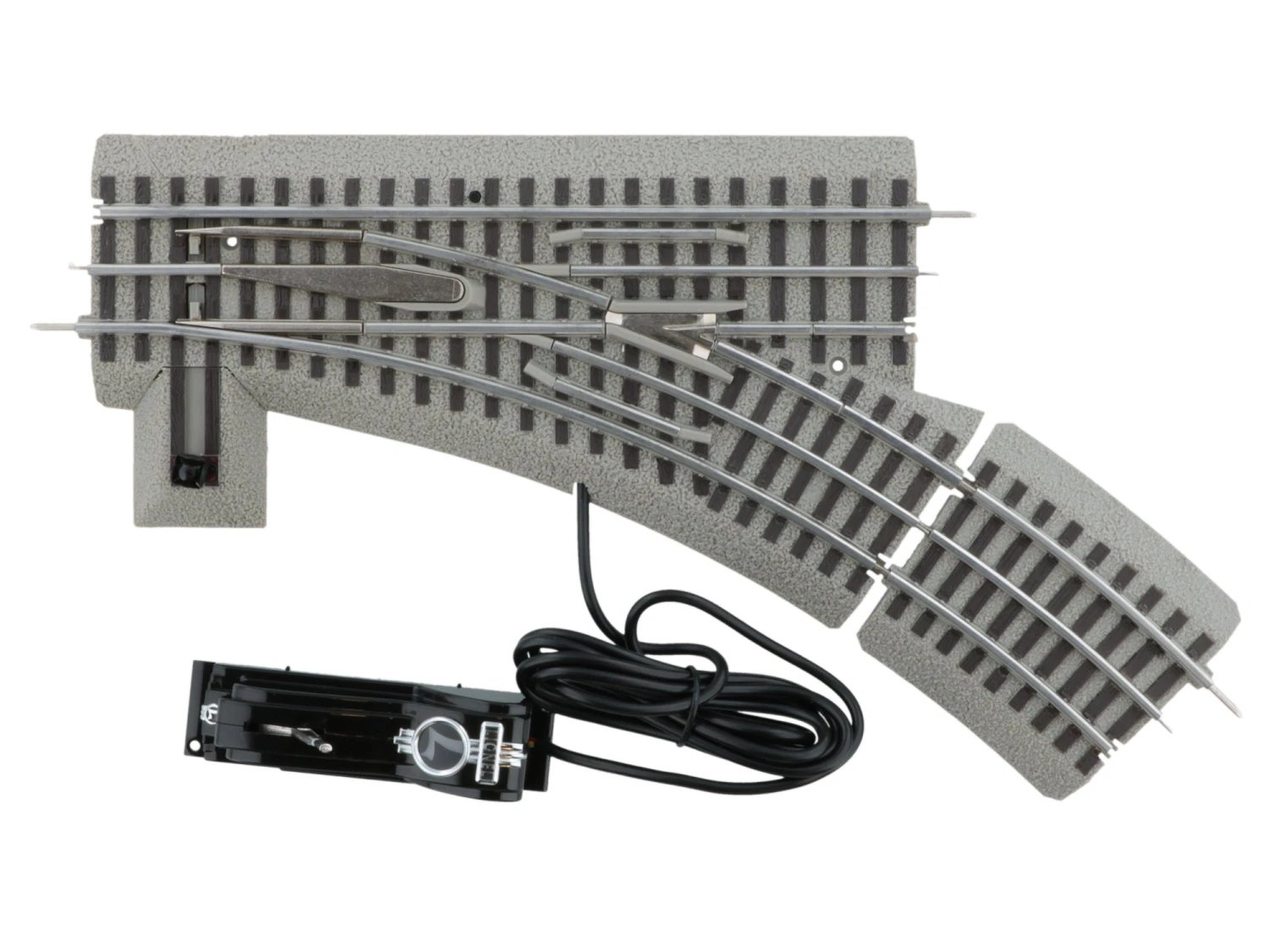 Lionel 6-81946 O Gauge O-36 FasTrack Remote Right Hand Switch 1 Lionel 6-81946 O Gauge O-36 FasTrack Remote Right Hand Switch