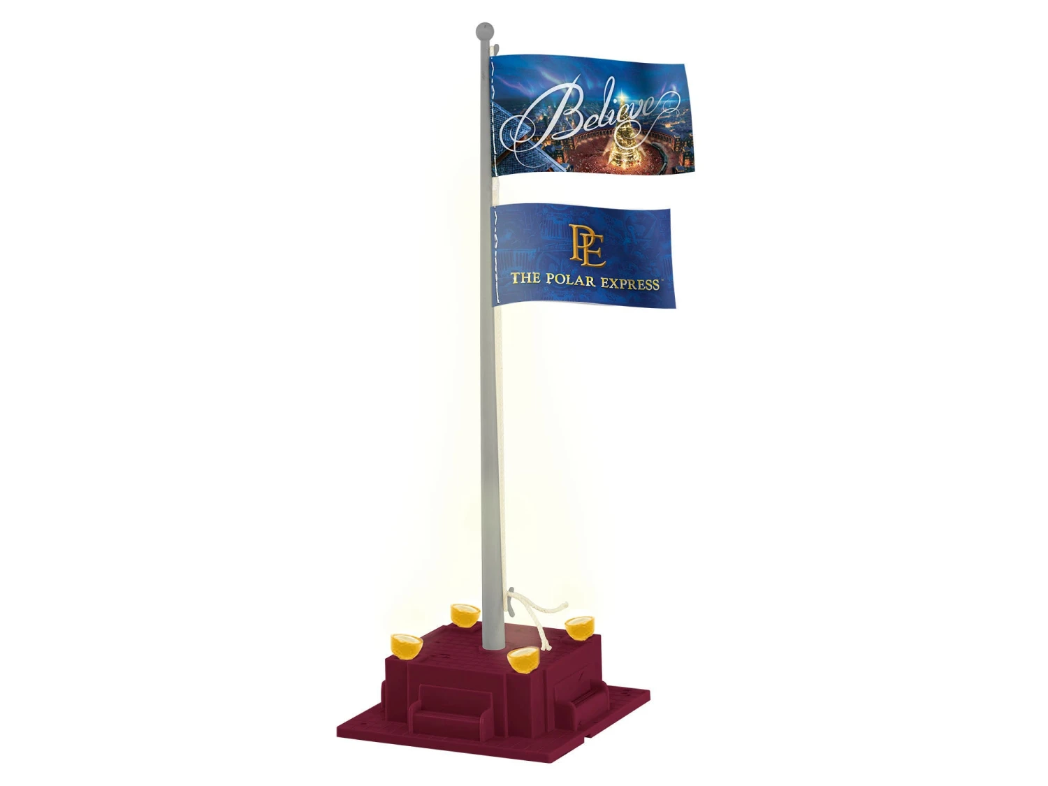 Lionel 6-85271 O Gauge The Polar Express™ Flagpole (Plug-Expand-Play) 1 Lionel 6-85271 O Gauge The Polar Express™ Flagpole (Plug-Expand-Play)