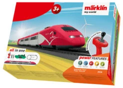 Marklin My World 29338 HO Scale Thalys Starter Set With Sound (Battery Powered)