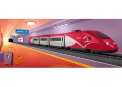 Marklin My World 29338 HO Scale Thalys Starter Set With Sound (Battery Powered) -Lione Train Model Shop marklin my world 29338 ho scale thalys starter set with sound 4