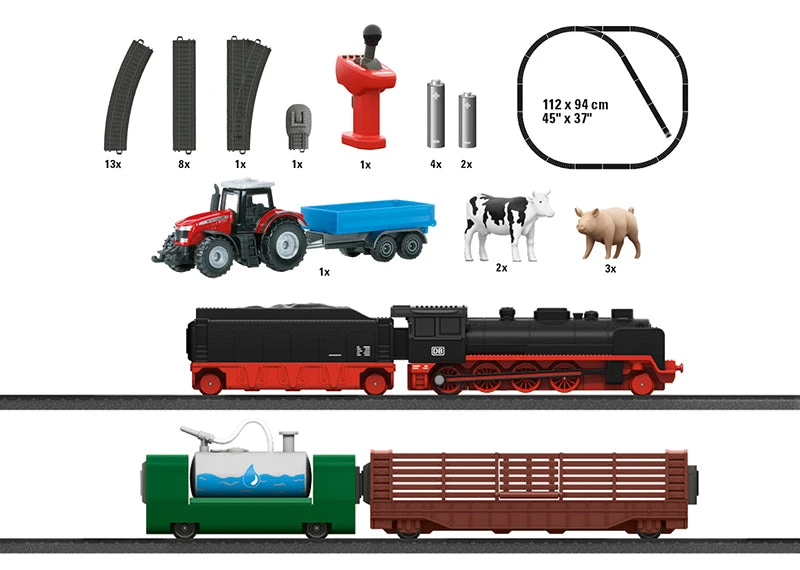 Marklin My World 29344 HO Scale Farm Starter Set Sound (Battery Pwd) 2 Marklin My World 29344 HO Scale Farm Starter Set Sound (Battery Pwd) - Image 2