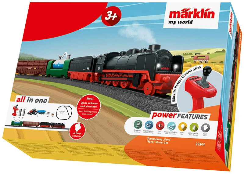 Marklin My World 29344 HO Scale Farm Starter Set Sound (Battery Pwd) 1 Marklin My World 29344 HO Scale Farm Starter Set Sound (Battery Pwd)