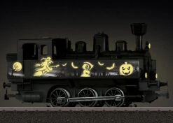 Marklin Start Up 36872 HO Scale Glow In The Dark Halloween 0-6-0T Steam Locomotive -Lione Train Model Shop marklin start up 36872 ho scale glow in the dark halloween 0 6 0t steam locomotive 3