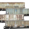 Micro-trains 983 05 028 N Scale Evans 100T Covered Hopper ADM ULEX 4 Pack Weathered
