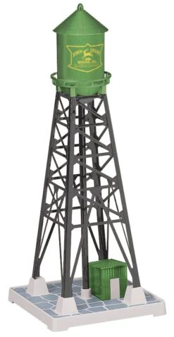 MTH 30-90076 O Gauge #193 Industrial Water Tower John Deere - NOS