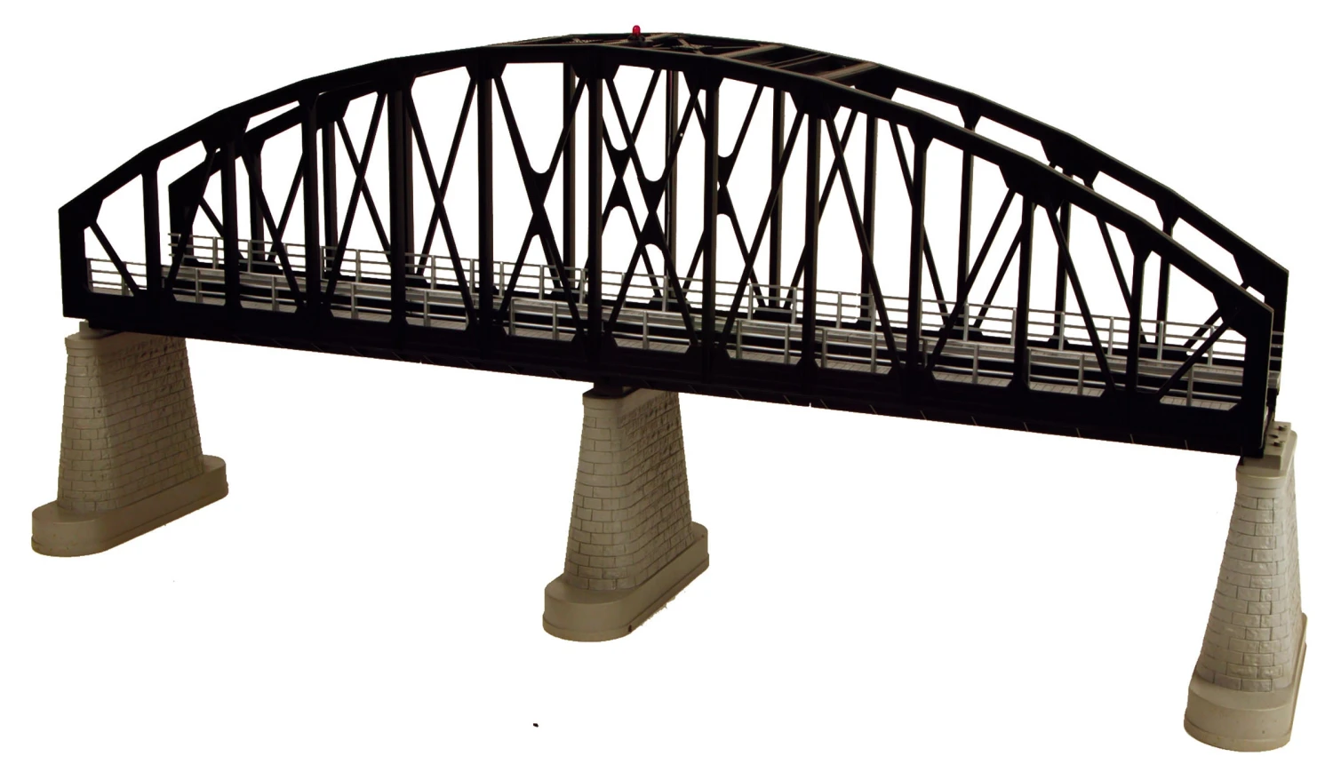 MTH 40-1121 O Gauge RealTrax Single Track Steel Arch Bridge - Black 1 MTH 40-1121 O Gauge RealTrax Single Track Steel Arch Bridge - Black