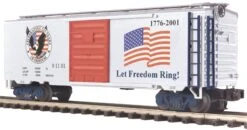 MTH Premier 20-93092 O Scale 40' Boxcar American Freedom 91101 - NOS