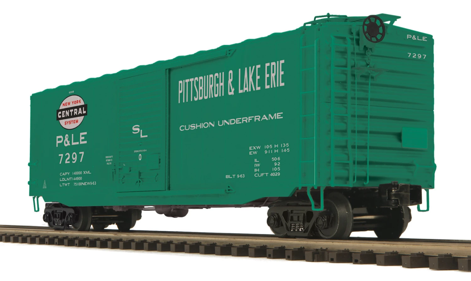 MTH Premier 20-99378 O Scale 50' PS-1 Boxcar Pittsburgh & Lake Erie P&LE 1 MTH Premier 20-99378 O Scale 50' PS-1 Boxcar Pittsburgh & Lake Erie P&LE
