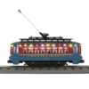 MTH RailKing 30-5218 O Gauge Bump-N-Go Trolley With LED Lights North Pole