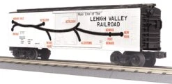 MTH Railking 30-71116 O Gauge Boxcar Lehigh Valley "System Map" LV 62085