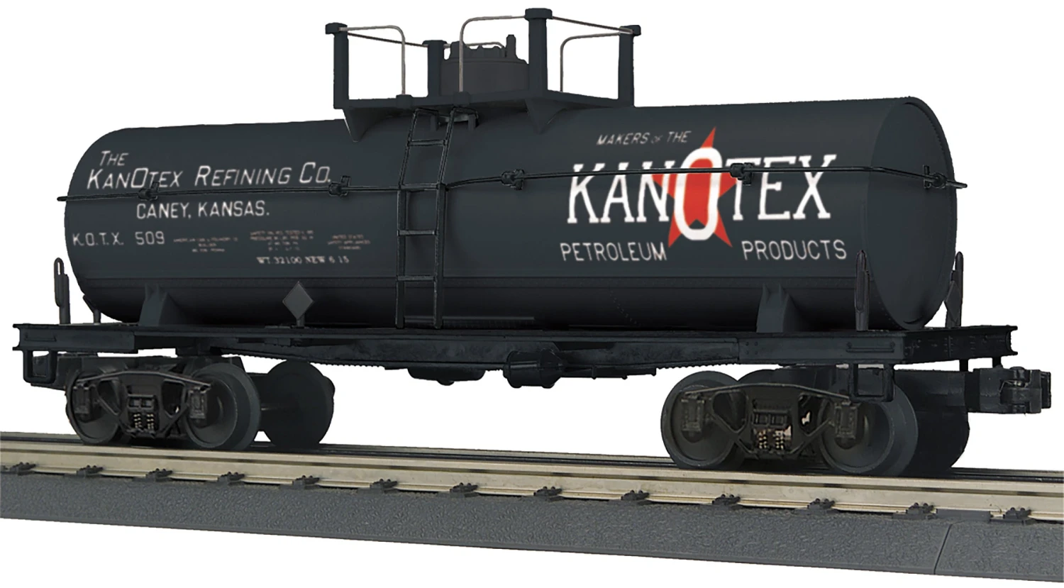 MTH Railking 30-73612 O Gauge 3 Dome Tank Car Kanotex KOTX 509 1 MTH Railking 30-73612 O Gauge 3 Dome Tank Car Kanotex KOTX 509