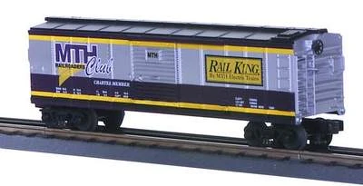 MTH RailKing 30-7423 O Gauge Boxcar MTH Club Charter Member - NOS 1 MTH RailKing 30-7423 O Gauge Boxcar MTH Club Charter Member - NOS