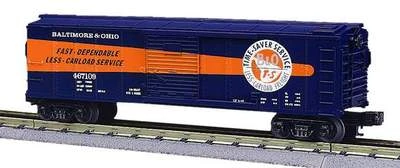 MTH Railking 30-7445 O Gauge Boxcar Baltimore & Ohio Timesaver B&O - NOS 1 MTH Railking 30-7445 O Gauge Boxcar Baltimore & Ohio Timesaver B&O - NOS