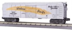 MTH Railking 30-7461 O Gauge Boxcar Western Pacific WP 6464-2001 - NOS