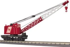 MTH Railking 30-79657 O Gauge American Crane Car Jersey Central CNJ