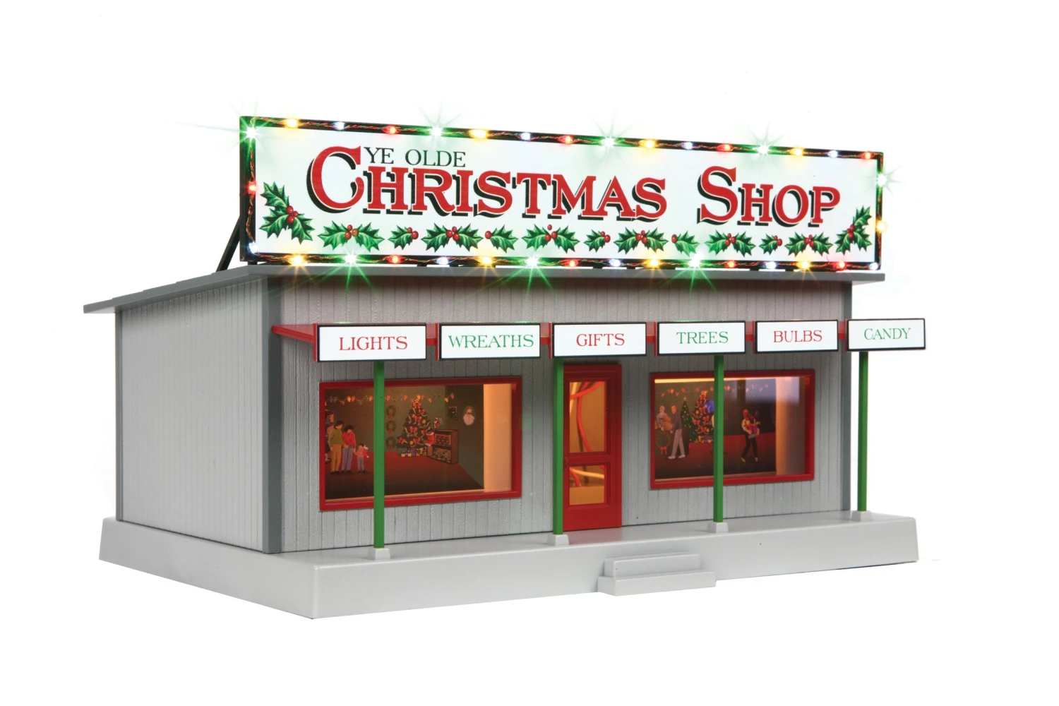 MTH Railking 30-90637 O Gauge Ye Old Christmas Shop Roadside Stand 1 MTH Railking 30-90637 O Gauge Ye Old Christmas Shop Roadside Stand
