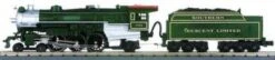 MTH RailKing O Gauge 4-6-2 PS-4 Southern Crescent Steam Loco And 6 Passenger Cars - Like New USED