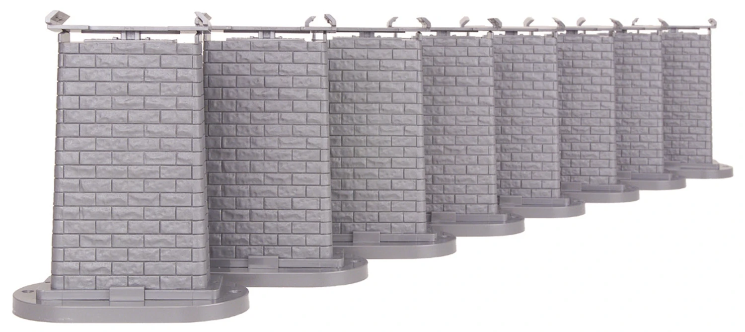 MTH RealTrax 40-1136 O Gauge 8 Piece Elevated Trestle For RealTrax 1 MTH RealTrax 40-1136 O Gauge 8 Piece Elevated Trestle For RealTrax