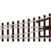 Peco ST6 N Scale Code 80 Insulfrog #4 Left Hand Turnout