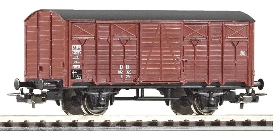 PIKO 57709 HO Scale Boxcar G29 Deutsche Bundesbahn DB III - NOS 1 PIKO 57709 HO Scale Boxcar G29 Deutsche Bundesbahn DB III - NOS