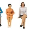 POLA 331508 G Gauge Seated Group Of Figures 6 Pack