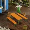 POLA 333222 G Gauge Beer / Picnic Table & Benches