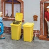 POLA 333225 G Gauge Yellow Refuse / Trash Bins 2 Pack