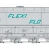 Rapido Trains 533005A N Scale PD3500 Flexi Flo Covered Hopper Penn Central (ex NYC) PC # Varies