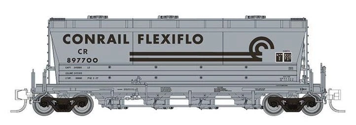 Rapido Trains 533007A N Scale PD3500 Flexi Flo Covered Hopper Conrail (Billboard) CR # Varies 1 Rapido Trains 533007A N Scale PD3500 Flexi Flo Covered Hopper Conrail (Billboard) CR # Varies