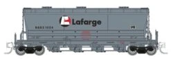 Rapido Trains 533011A N Scale PD3500 Flexi Flo Covered Hopper Lafarge NAHX # Varies