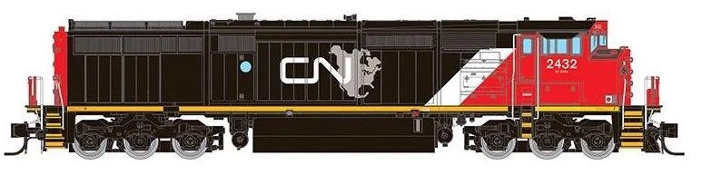 Rapido Trains 540541 N Scale GE Dash 8-40CM Canadian National North American CN 2432 With DCC Sound 1 Rapido Trains 540541 N Scale GE Dash 8-40CM Canadian National North American CN 2432 With DCC Sound