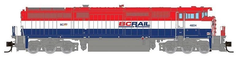 Rapido Trains 540545 N Scale GE Dash 8-40CM BC Rail 4603 With DCC And Sound 1 Rapido Trains 540545 N Scale GE Dash 8-40CM BC Rail 4603 With DCC And Sound