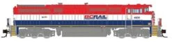 Rapido Trains 540550 N Scale GE Dash 8-40CM "Frame Stripe" BC Rail 4621 With DCC And Sound