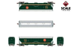 ScaleTrains 33252 Rivet N Scale Gunderson 5188 Covered Hopper "Southern Belle" KCS 287355 -Lione Train Model Shop scaletrains 33252 rivet n scale gunderson 5188 covered hopper southern belle kcs 287355 3