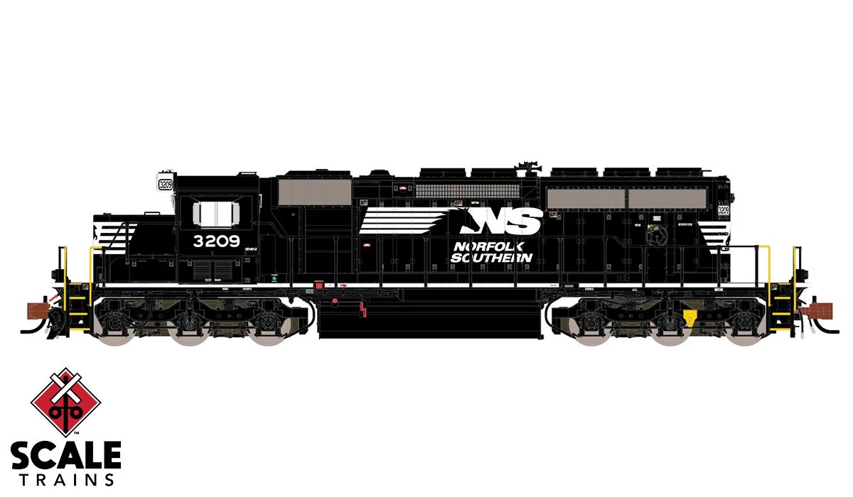 ScaleTrains 33780 Rivet N Scale EMD SD40-2 Norfolk Southern NS 3233 1 ScaleTrains 33780 Rivet N Scale EMD SD40-2 Norfolk Southern NS 3233